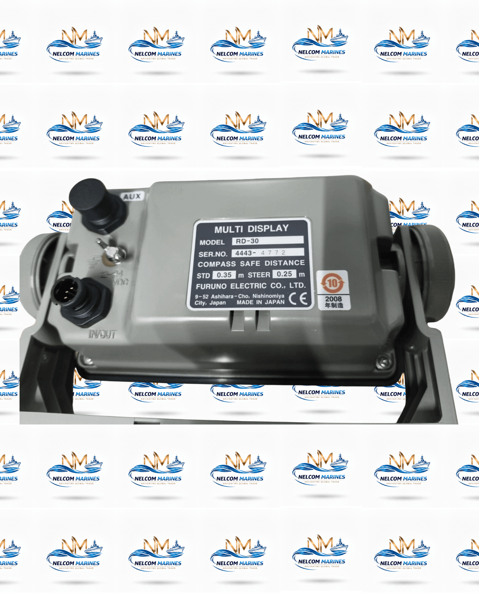 Used FURUNO RD 30 RD 30 MARINE DISPLAY UNIT  - MARINE NAVIGATION Alang Spare Parts Market - View 2